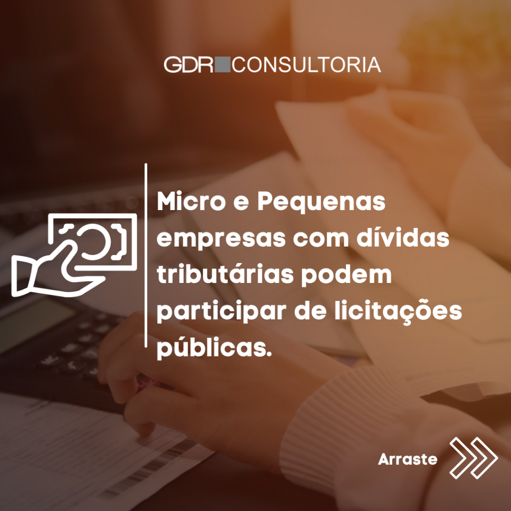 LICITAÇÕES E OS BENEFÍCIOS PARA AS MICRO E PEQUENAS EMPRESAS LEI